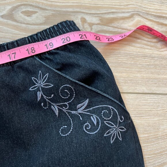 Tradition Country Stunning Embroidered Jeans Size 22W -Coastal Cowgirl Western - Picture 7 of 10